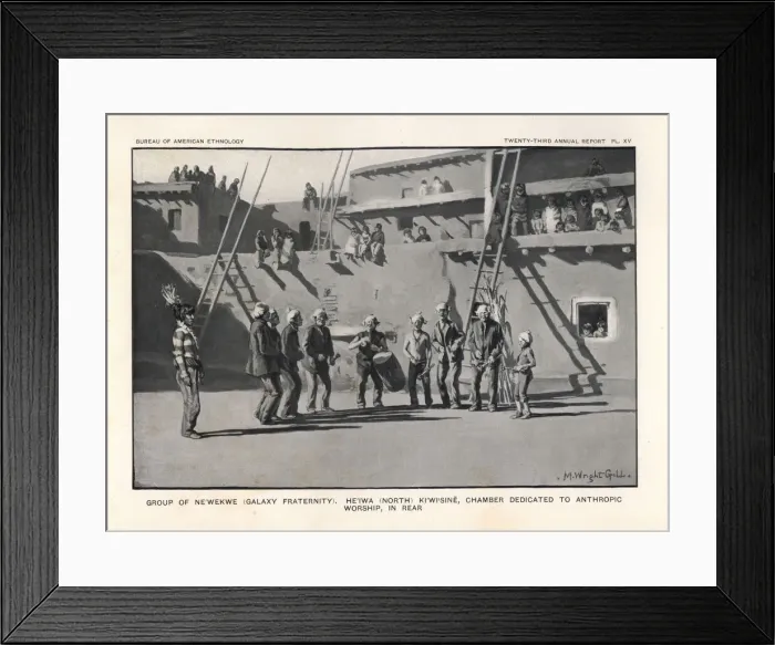 Framed Print : Group of Ne wekwe, Galaxy fraternity, He iwa Framed Print : Group of Ne wekwe, Galaxy fraternity, He iwa