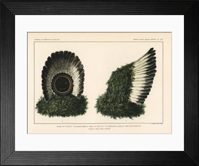 Framed Print : Mask of Great God of the Great Fire Fraternity, Zuni Nation Framed Print : Mask of Great God of the Great Fire Fraternity, Zuni Nation