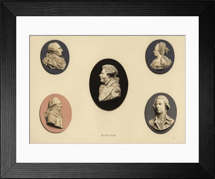 Framed Print : Portrait medallions Framed Print : Portrait medallions