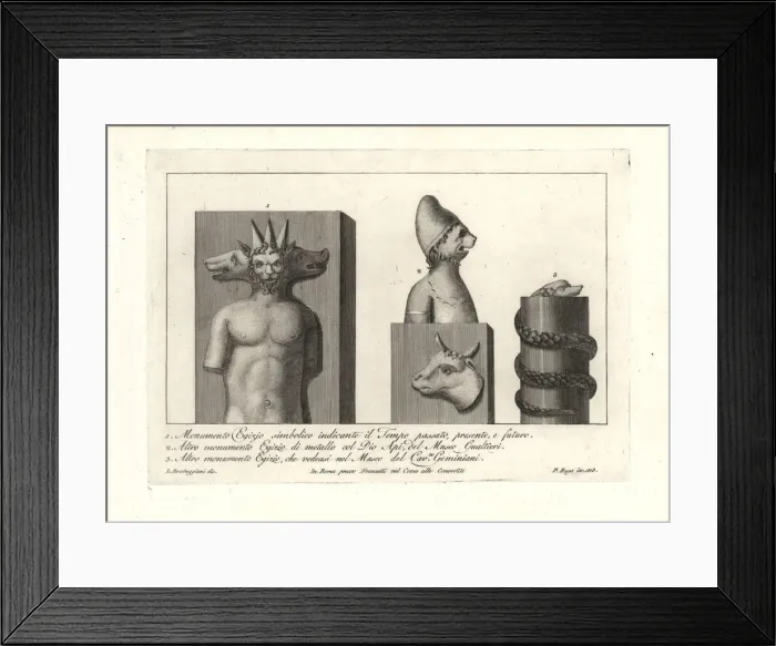 Framed Print : Egyptian religious monuments Framed Print : Egyptian religious monuments