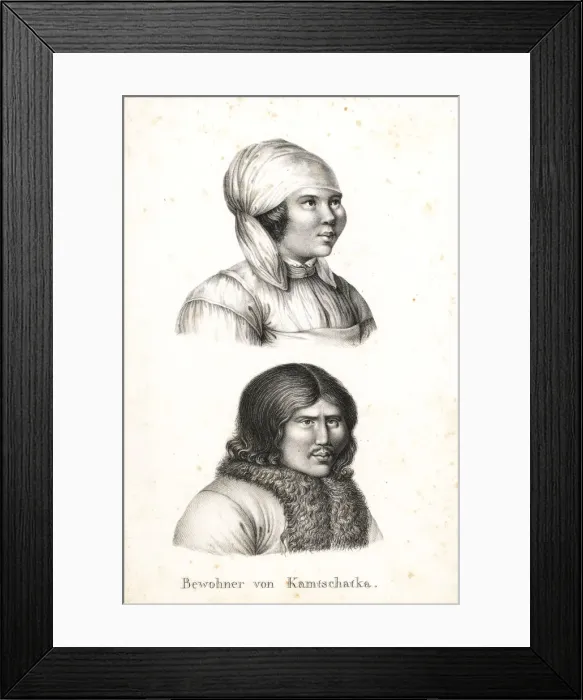 Framed Print : Itelmen people of the Kamchatka peninsula Framed Print : Itelmen people of the Kamchatka peninsula