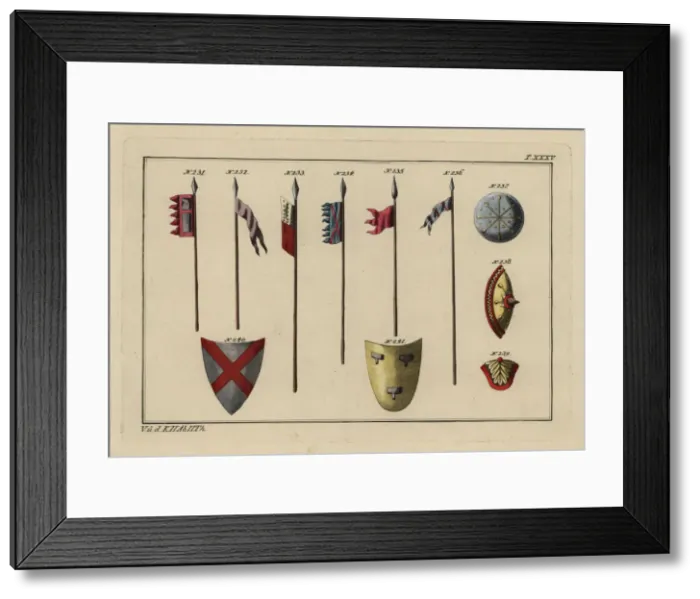 Framed Print : Norman weaponry Framed Print : Norman weaponry