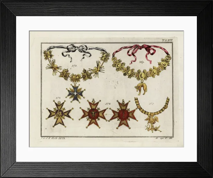 Framed Print : Orders of Chivalry Framed Print : Orders of Chivalry