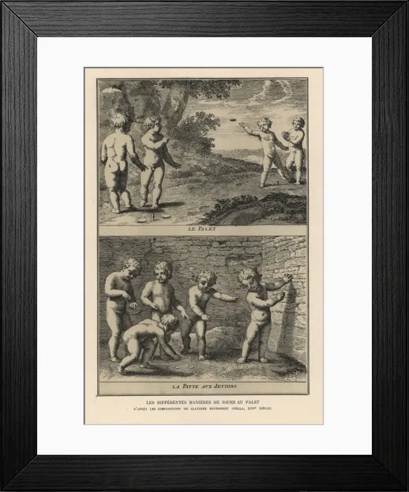 Framed Print : Variations of throwing games or shove ha penny Framed Print : Variations of throwing games or shove ha penny