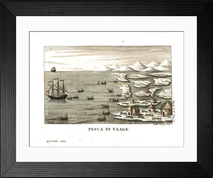 Framed Print : Fishing boats in Vaage, Norway Framed Print : Fishing boats in Vaage, Norway