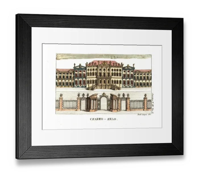 Framed Print : The palace of Tsarskoye Selo (Tsars Village) Framed Print : The palace of Tsarskoye Selo (Tsars Village)