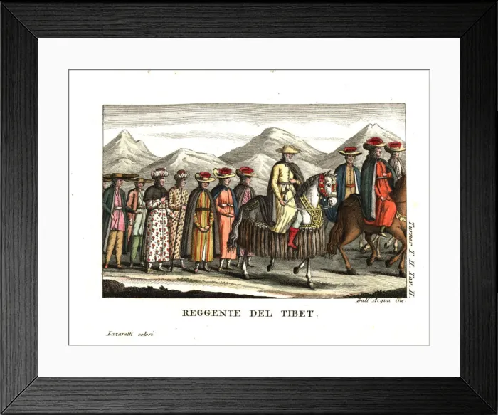 Framed Print : Shamarpa, Regent of TIbet, brother of the Panchen Lama Framed Print : Shamarpa, Regent of TIbet, brother of the Panchen Lama
