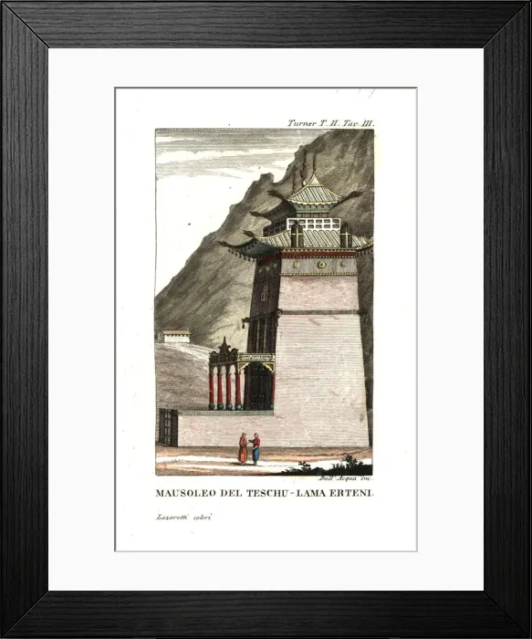 Framed Print : Mausoleum of Teshoo Lama or Panchen Lama Framed Print : Mausoleum of Teshoo Lama or Panchen Lama