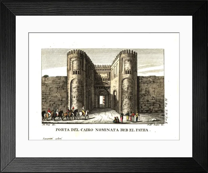 Framed Print : The gate of Cairo called Beb el Fath Framed Print : The gate of Cairo called Beb el Fath