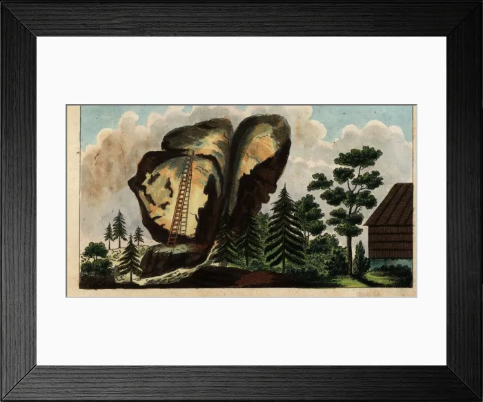 Framed Print : Mica and quartz rock formation in Brazil Framed Print : Mica and quartz rock formation in Brazil