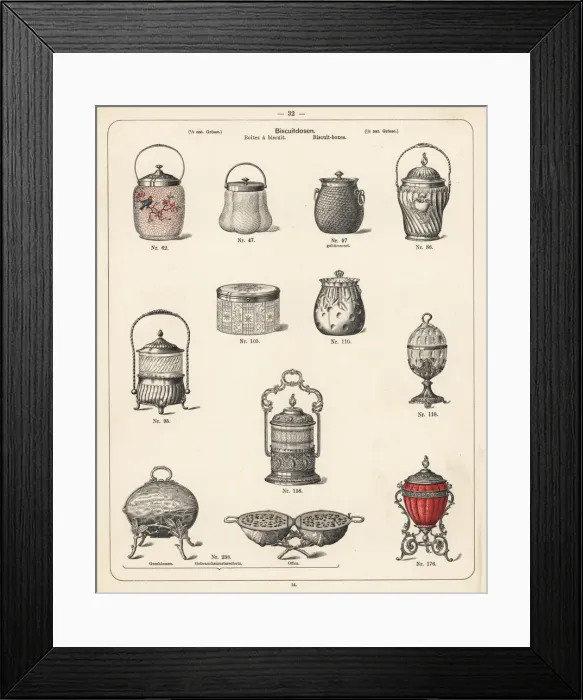 Framed Print : Biscuit tins and boxes Framed Print : Biscuit tins and boxes