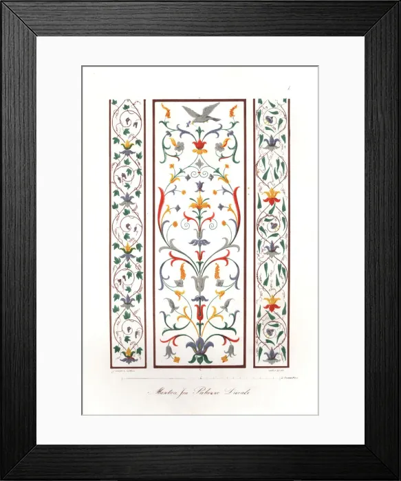 Framed Print : Wall paintings from the Ducal Palace, Mantua Framed Print : Wall paintings from the Ducal Palace, Mantua