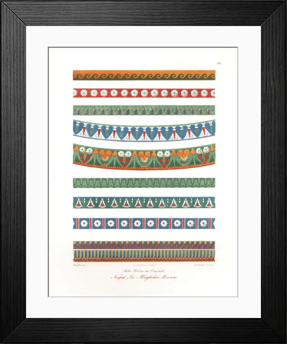 Framed Print : Wall paintings from the Royal Museum, Naples, Italy Framed Print : Wall paintings from the Royal Museum, Naples, Italy