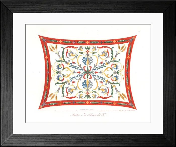 Framed Print : Ceiling paintings from the Palazzo del Te Framed Print : Ceiling paintings from the Palazzo del Te