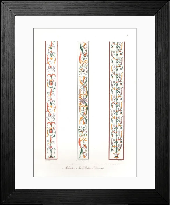 Framed Print : Wall paintings from the Palazzo del Te, Mantua Framed Print : Wall paintings from the Palazzo del Te, Mantua