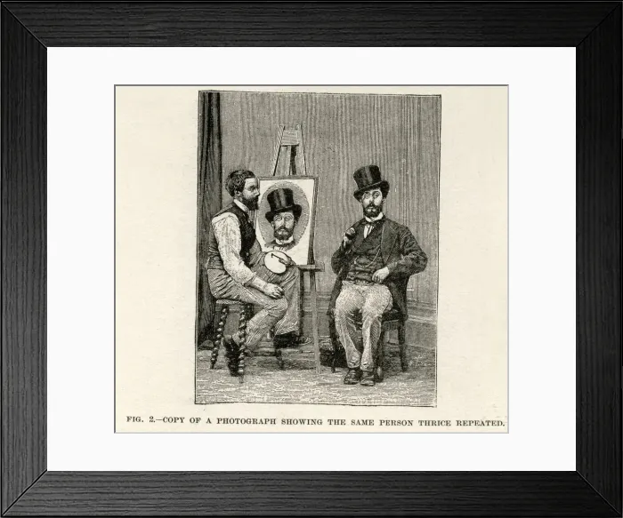 Framed Print : Trick photograph Framed Print : Trick photograph