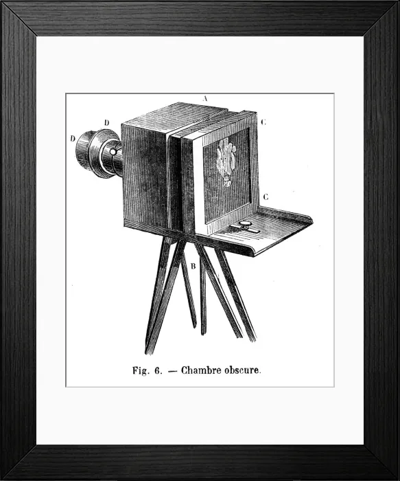 Framed Print : Early camera Framed Print : Early camera