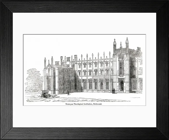 Framed Print : Wesleyan Theological College, Richmond, Surrey Framed Print : Wesleyan Theological College, Richmond, Surrey