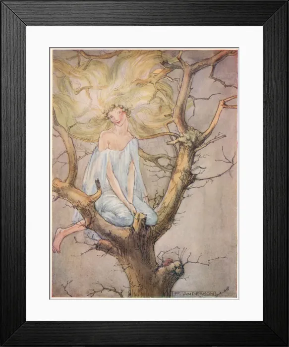 Framed Print : The Dream Pedlar - A Creature of Gossamer
