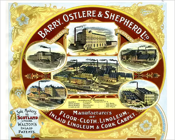 Advert, Barry, Ostlere & Shepherd Ltd, Kirkcaldy