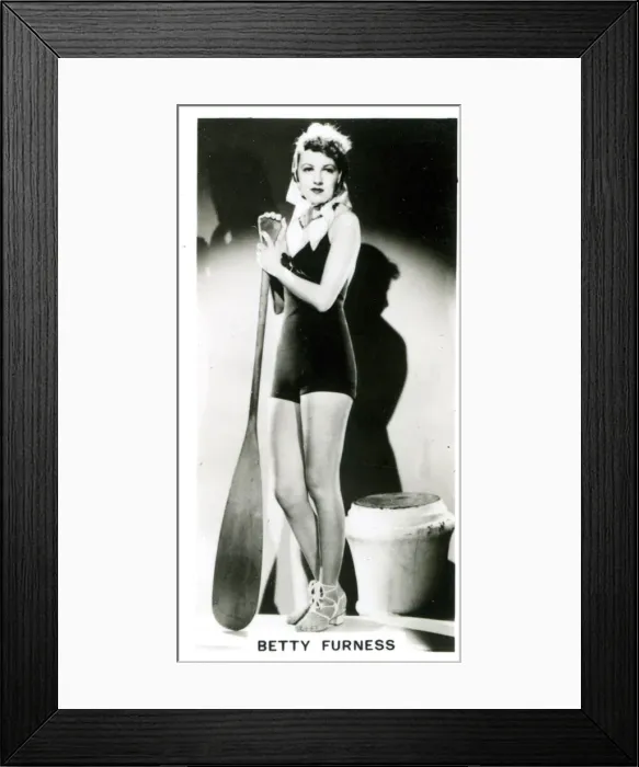 Framed Print : Betty Furness, American actress Framed Print : Betty Furness, American actress
