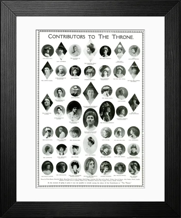Framed Print : Contributors to The Throne magazine Framed Print : Contributors to The Throne magazine