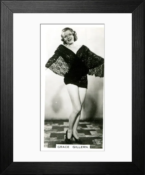 Framed Print : Grace Gillern, American actress Framed Print : Grace Gillern, American actress