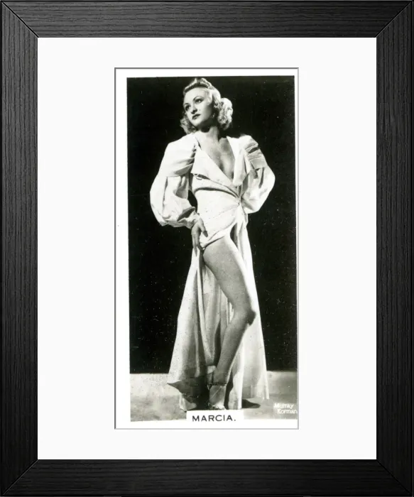 Framed Print : Marcia, actress Framed Print : Marcia, actress