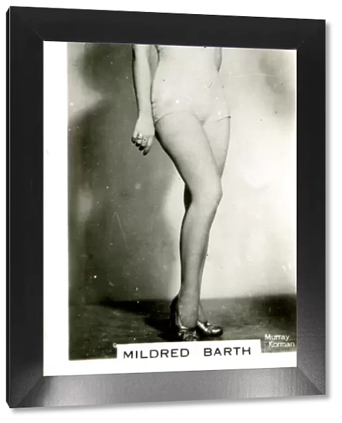 Mildred Barth, actress