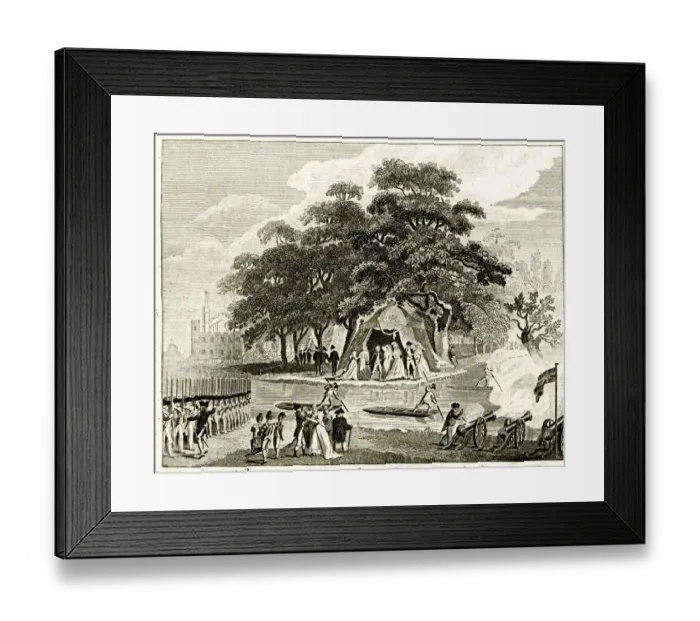 Framed Print : Regatta at Windsor in honour of Prince of Wales birthday