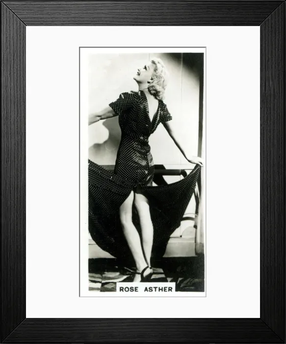 Framed Print : Rose Asther, film actress Framed Print : Rose Asther, film actress