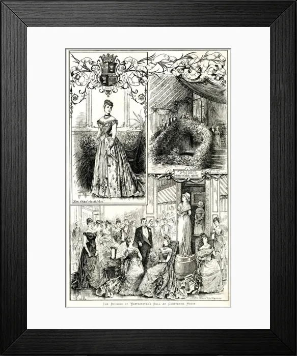 Framed Print : The Duchess of Westminsters Ball at Grosvenor House Framed Print : The Duchess of Westminsters Ball at Grosvenor House