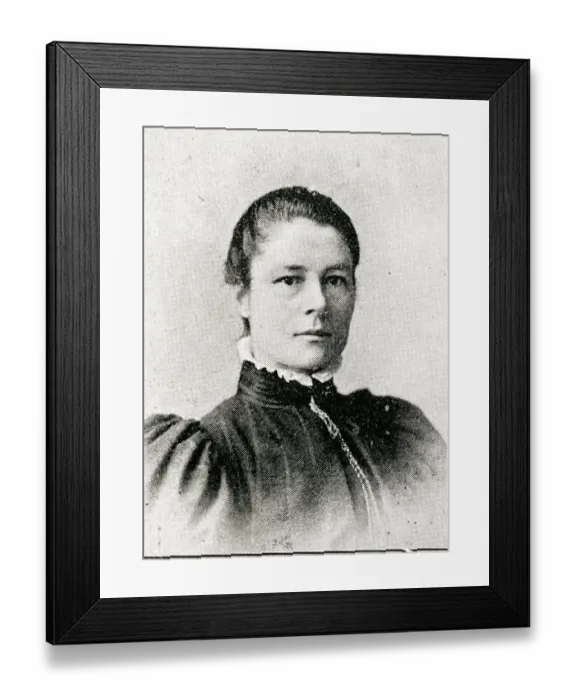 Framed Print : Ethel Comyns Lewer, editor of The Feathered World Framed Print : Ethel Comyns Lewer, editor of The Feathered World