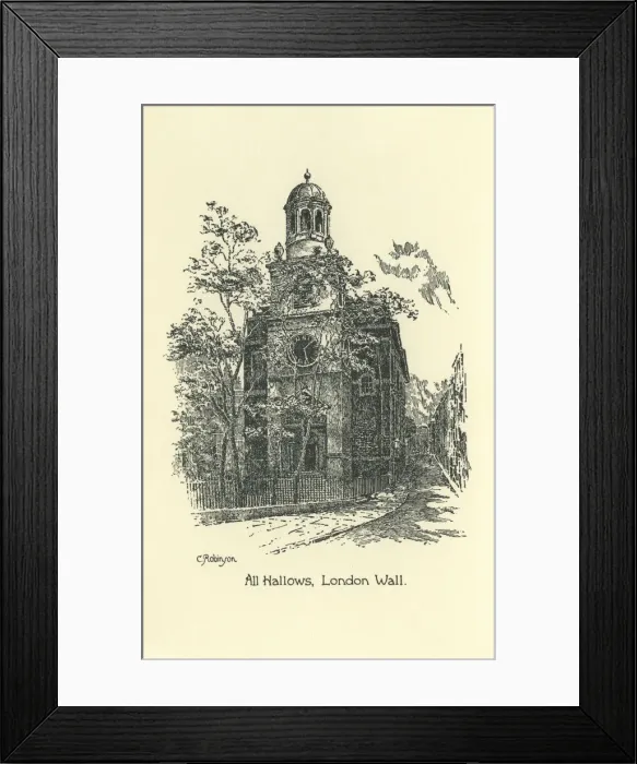 Framed Print : London church Framed Print : London church