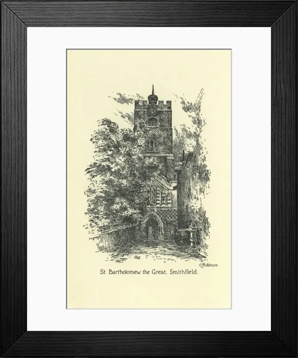 Framed Print : London church Framed Print : London church