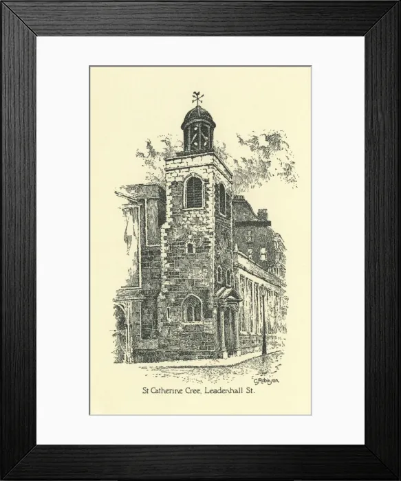 Framed Print : London church Framed Print : London church