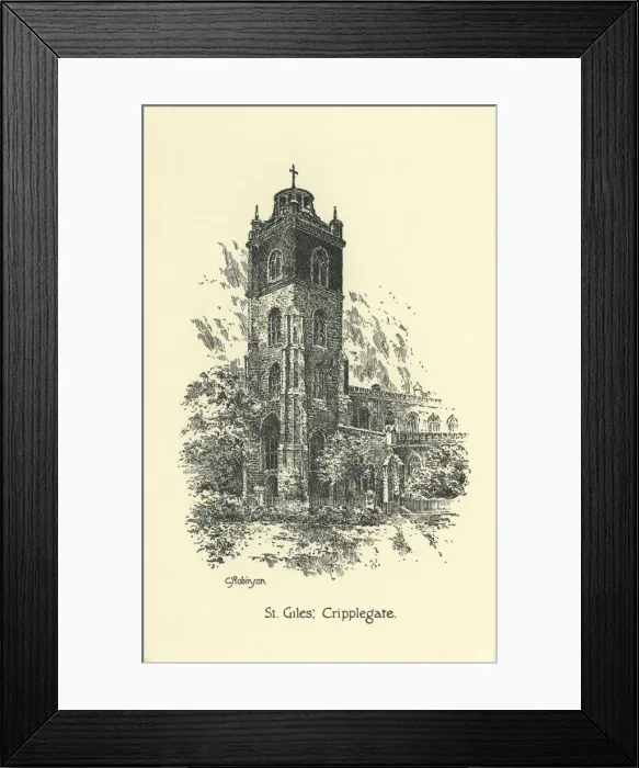 Framed Print : London church Framed Print : London church