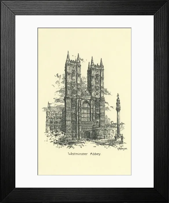 Framed Print : London church Framed Print : London church
