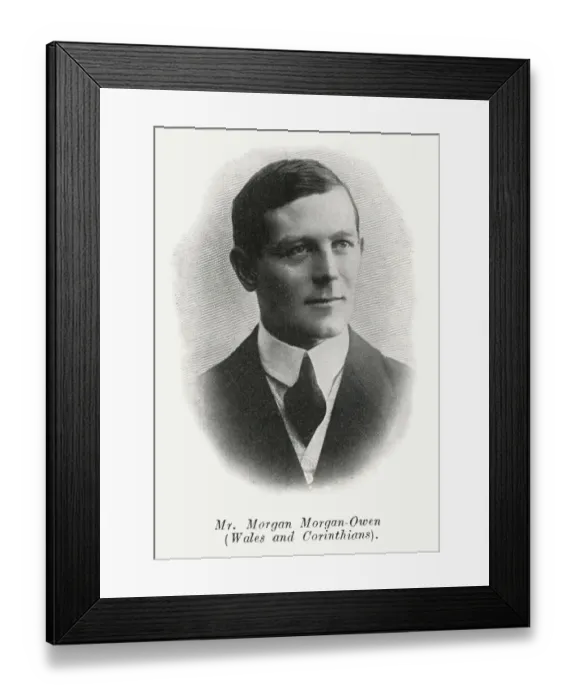 Framed Print : Morgan Maddox Morgan-Owen - Welsh Amateur Footballer Framed Print : Morgan Maddox Morgan-Owen - Welsh Amateur Footballer