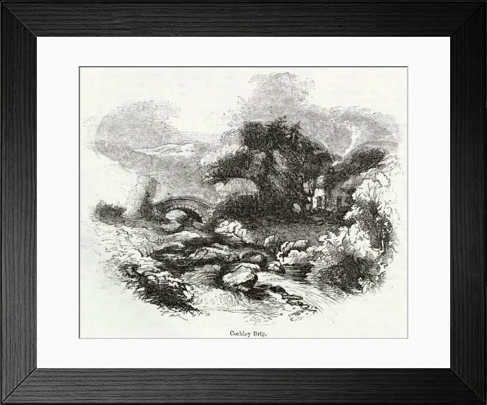 Framed Print : River Duddon at Cockley Beck Bridge, Lake District Framed Print : River Duddon at Cockley Beck Bridge, Lake District