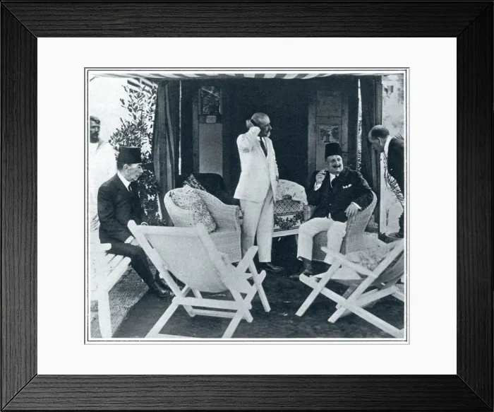 Framed Print : King Fuad of Egypt at the Venice Lido, 1927 Framed Print : King Fuad of Egypt at the Venice Lido, 1927
