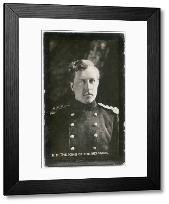 Framed Print : King Albert I of Belgium Framed Print : King Albert I of Belgium