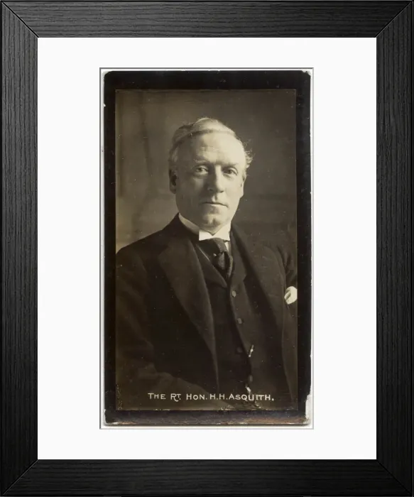 Framed Print : Herbert Henry Asquith, British politician Framed Print : Herbert Henry Asquith, British politician