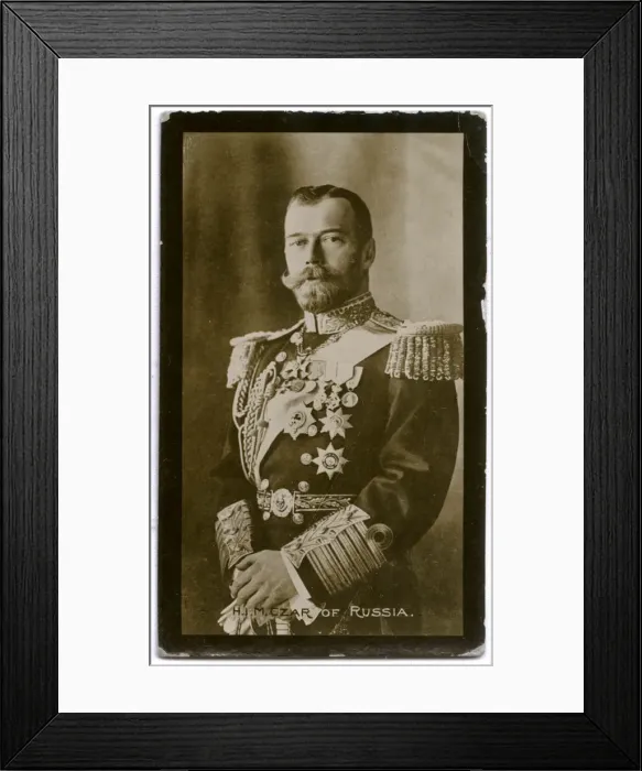Framed Print : Tsar Nicholas II of Russia Framed Print : Tsar Nicholas II of Russia