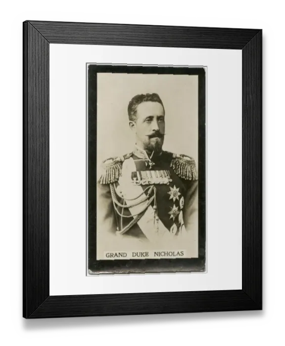 Framed Print : Grand Duke Nicholas Nikolaevich of Russia Framed Print : Grand Duke Nicholas Nikolaevich of Russia
