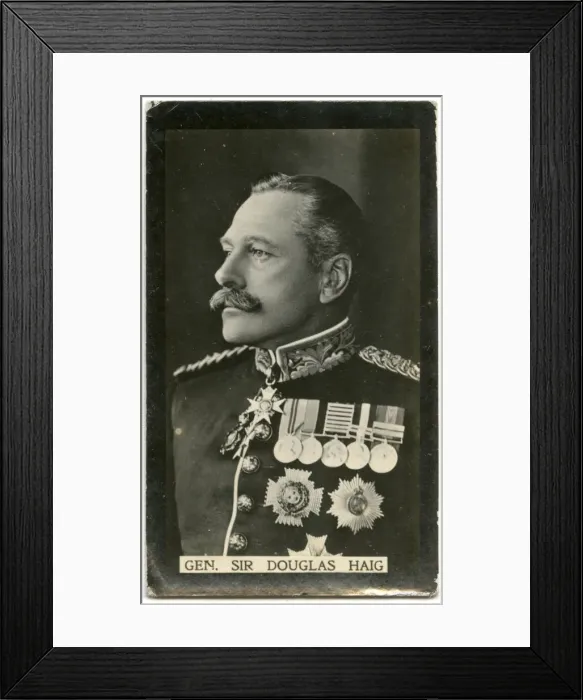 Framed Print : General Sir Douglas Haig, British army officer Framed Print : General Sir Douglas Haig, British army officer