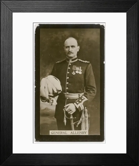 Framed Print : General Edmund Allenby, British army officer Framed Print : General Edmund Allenby, British army officer