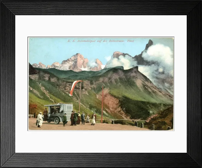 Framed Print : Mountain view in South Tyrol, northern Italy Framed Print : Mountain view in South Tyrol, northern Italy