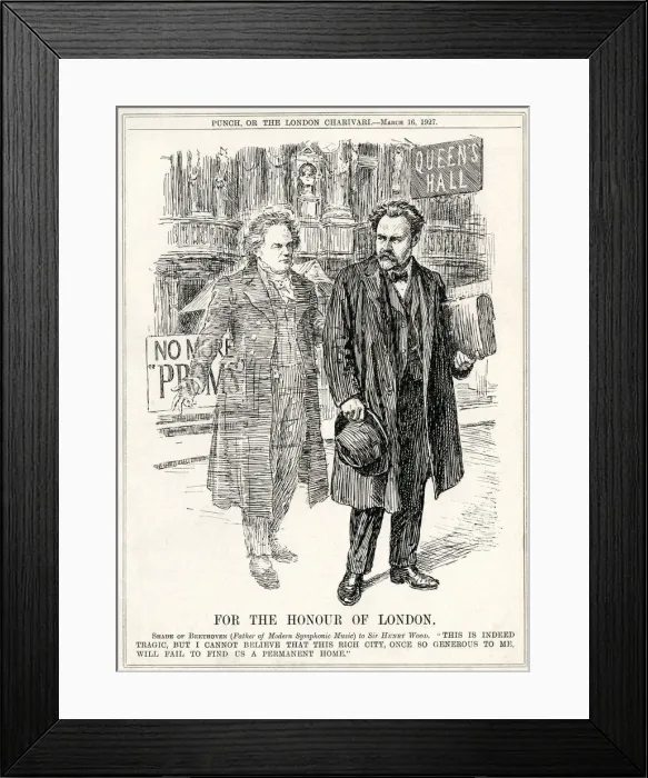 Framed Print : For the Honour of London, Punch cartoon Framed Print : For the Honour of London, Punch cartoon