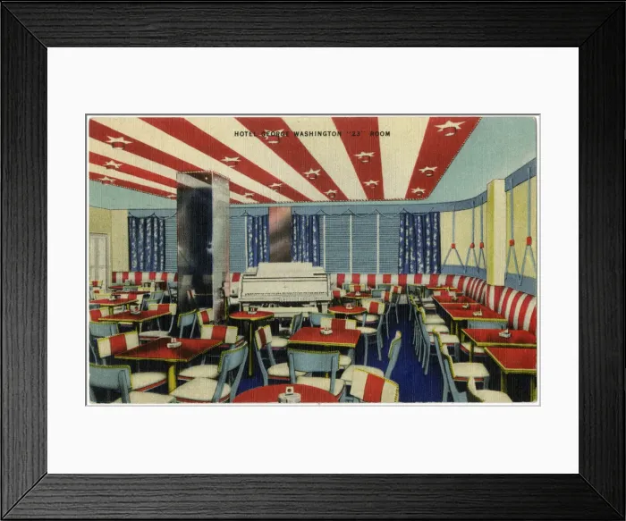 Framed Print : Hotel George Washington, New York City, USA Framed Print : Hotel George Washington, New York City, USA